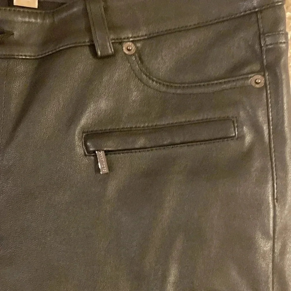 Michael kors leather pants size 10 - Picture 4 of 7